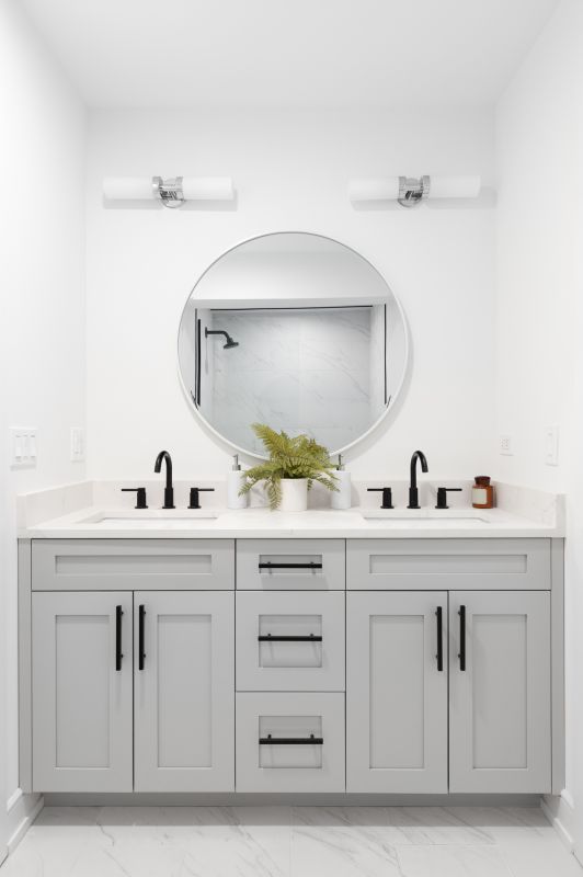 Elegant Vanity and Fixtures